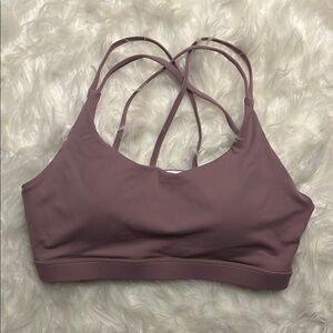 Strappy Back Running Girl Sports Bra